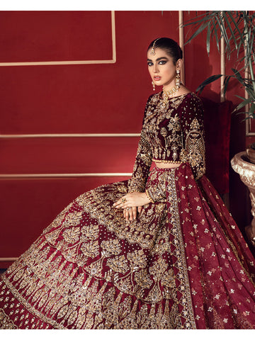 Gulaal Husna B-5  Shehrnaz Bridal Collection 2022 Online Shopping